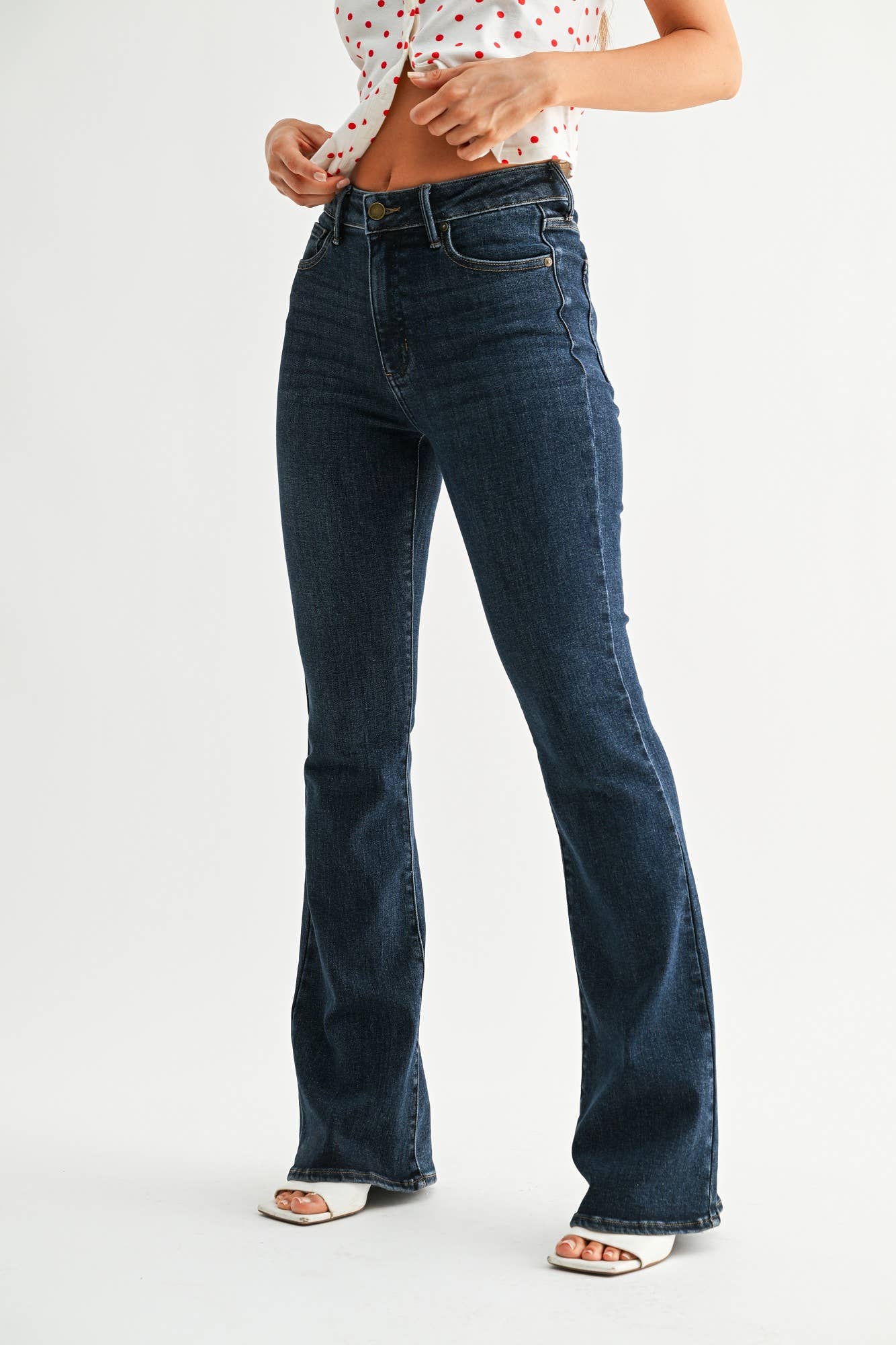 Skinny Flare Jeans