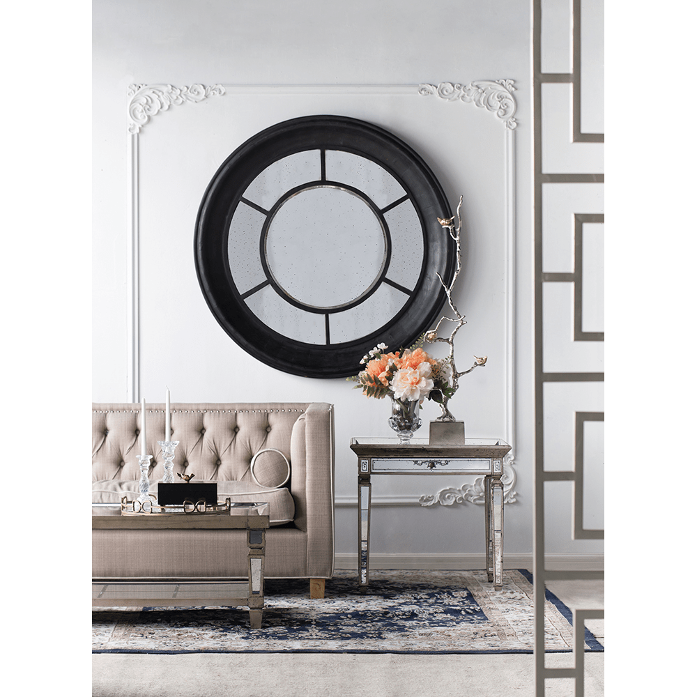 Cameron Round Decorative Mirror
