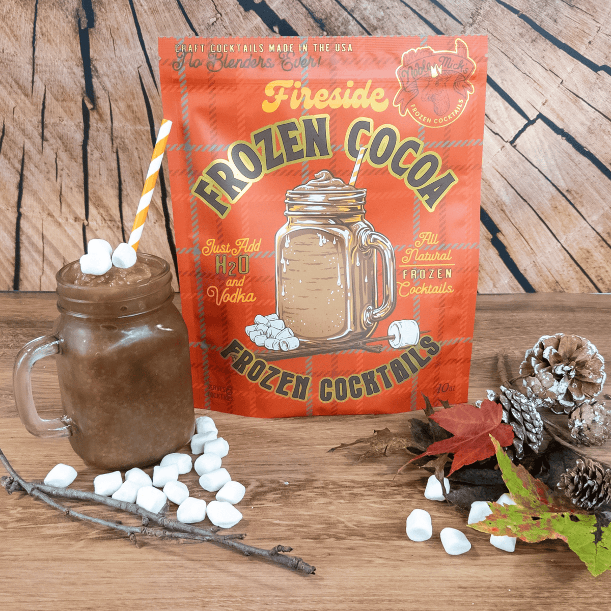 Fireside Frozen Cocoa Frozen Cocktail-Just add water + Vodka