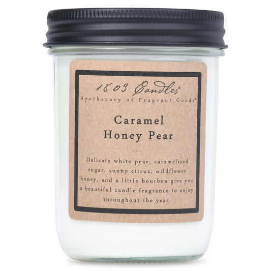 1803 Candle-Caramel Honey Pear