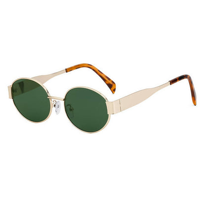 Oval Frame Sunglasses