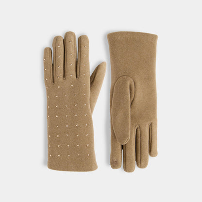 Studded Touchscreen Gloves
