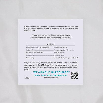 Blessings for Your Home Door Hanger