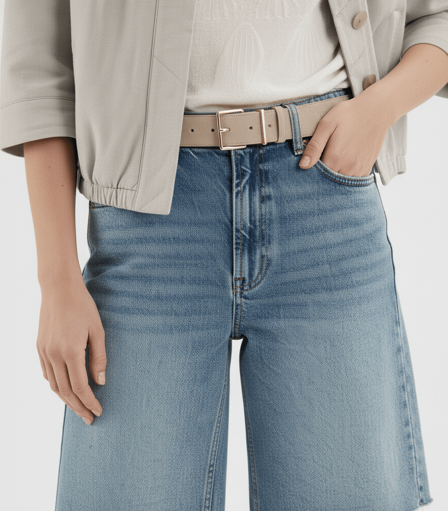 Springtime Suede Belt
