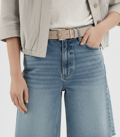 Springtime Suede Belt