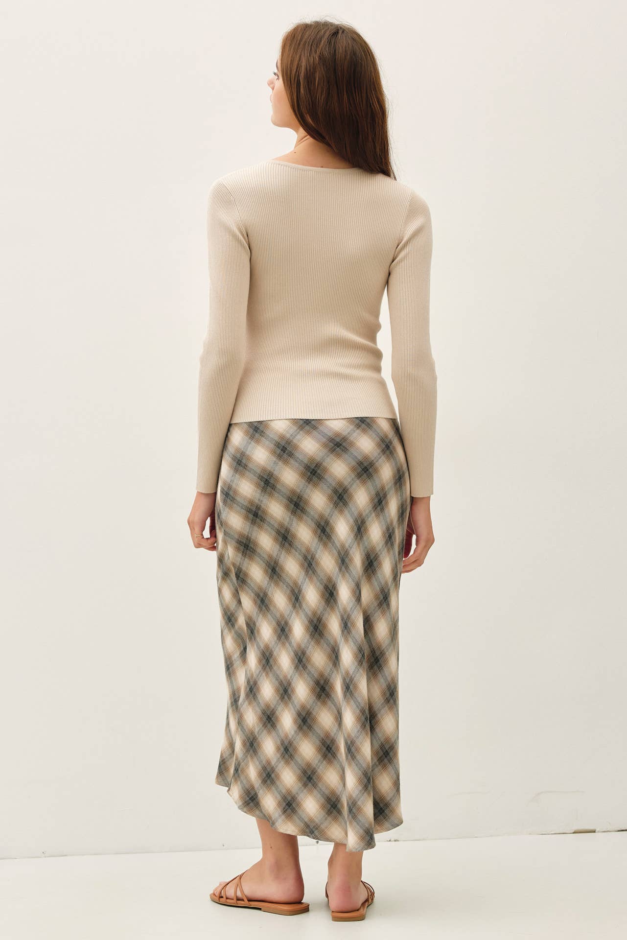 Ribbed Button Up Cardigan