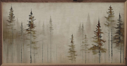 Pine Trees II Art Print