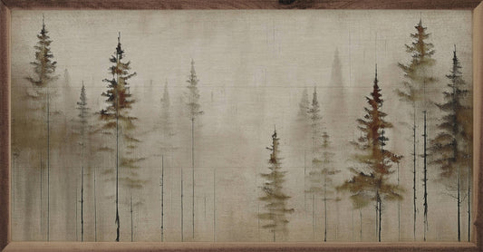 Pine Trees II Art Print