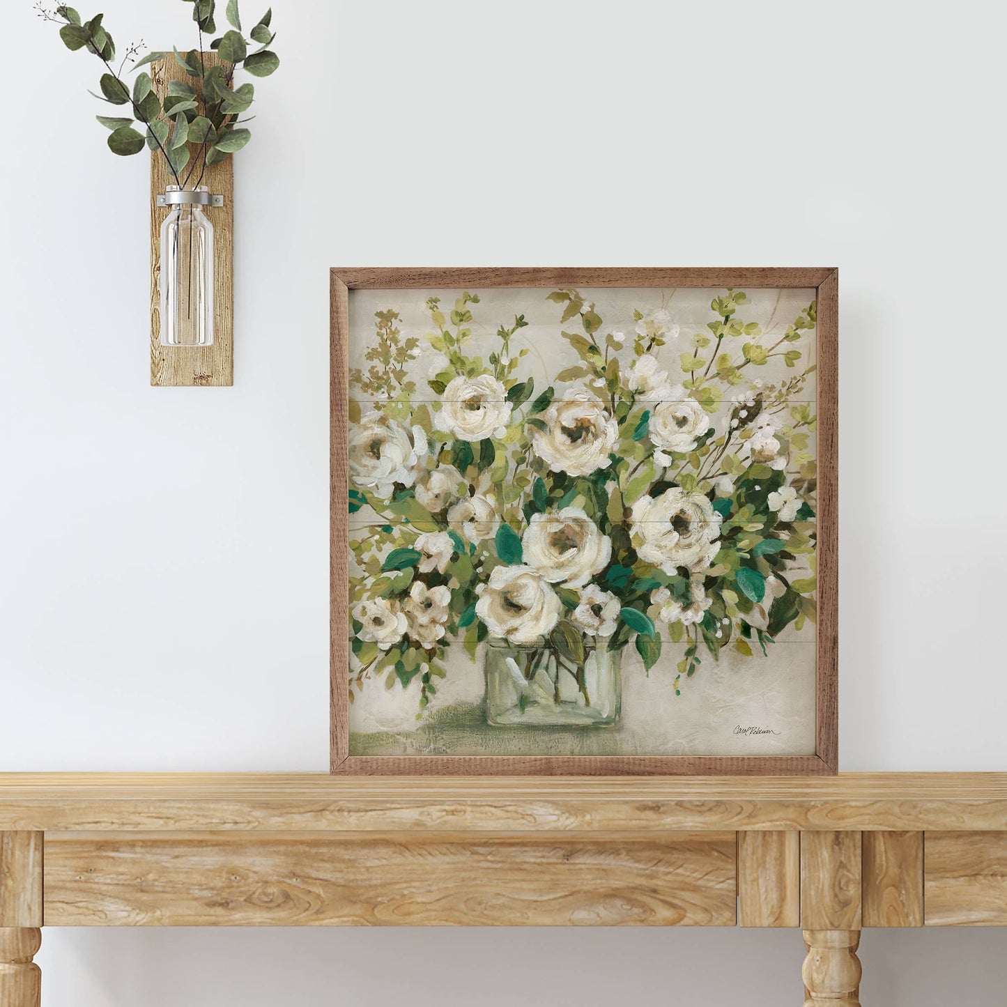 Forever Green By Carol Robinson Wooden Art Print