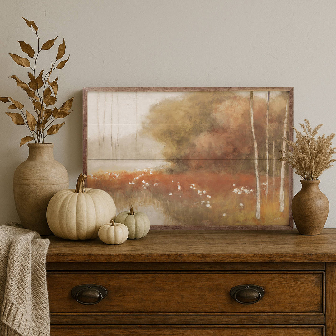 Autumn Midst Crop By Julia Purinton Wall Art Print