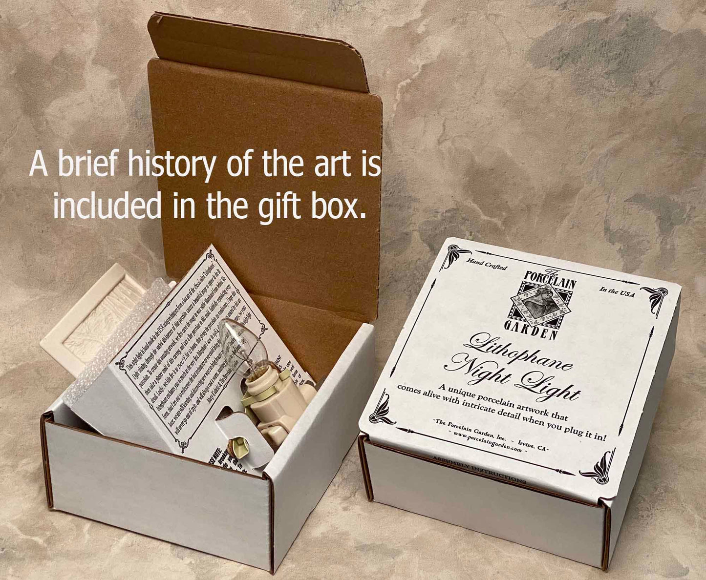 Story Fairy Porcelain Lithophane Night Light