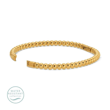 Golden Beaded Bangle