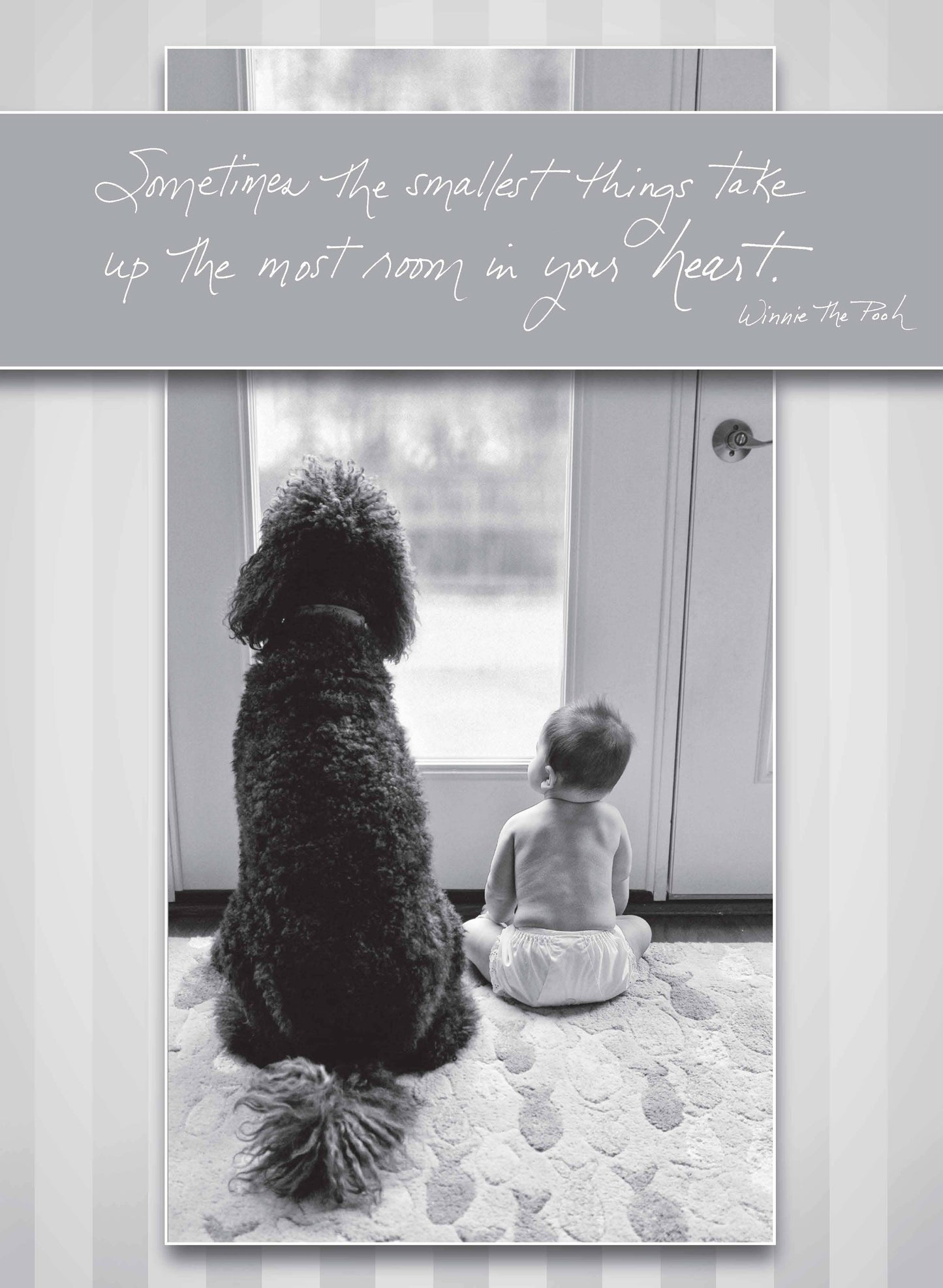 488nb: Sometimes the Smallest Things Take Up the Most Room in Your Heart. - Winnie the Pooh