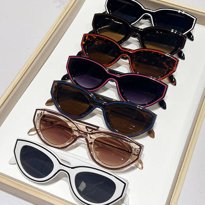 PAINTED CAT-EYE SUNGLASSES_CWASG0420