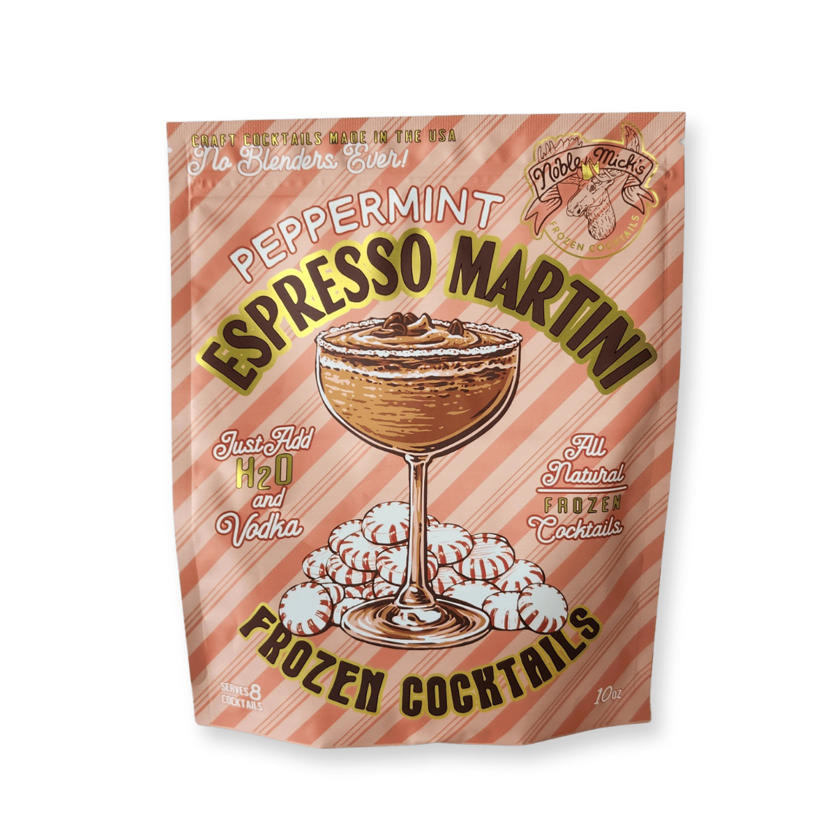 Peppermint Espresso Martini Frozen Cocktail