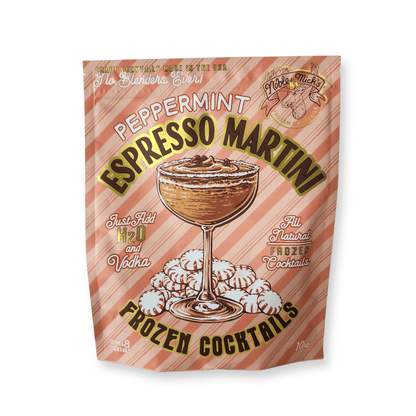 Peppermint Espresso Martini Frozen Cocktail