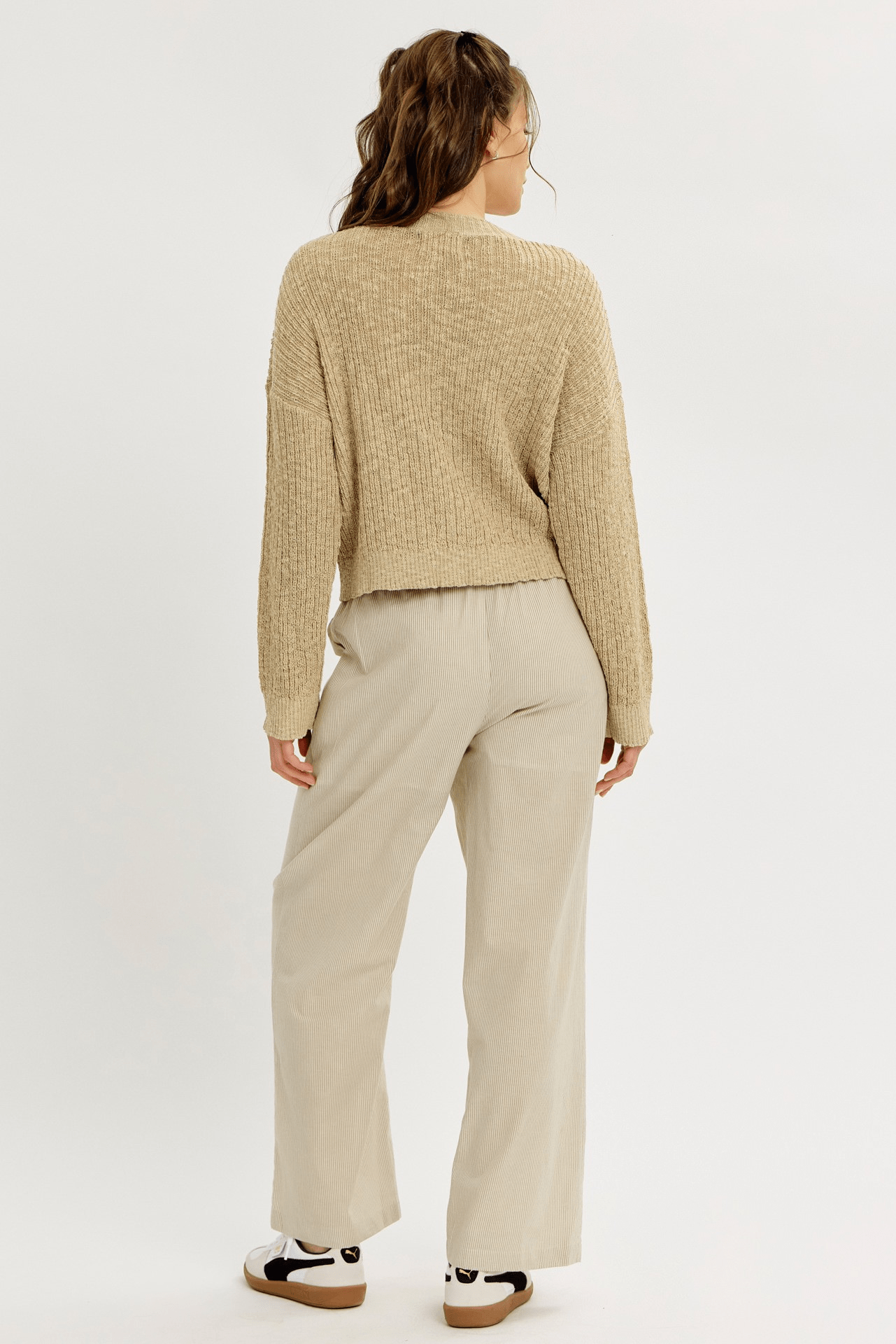 Effortlessly Cool Slouchy Sweater Cardigan With Pockets