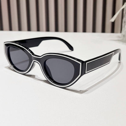 PAINTED CAT-EYE SUNGLASSES_CWASG0420