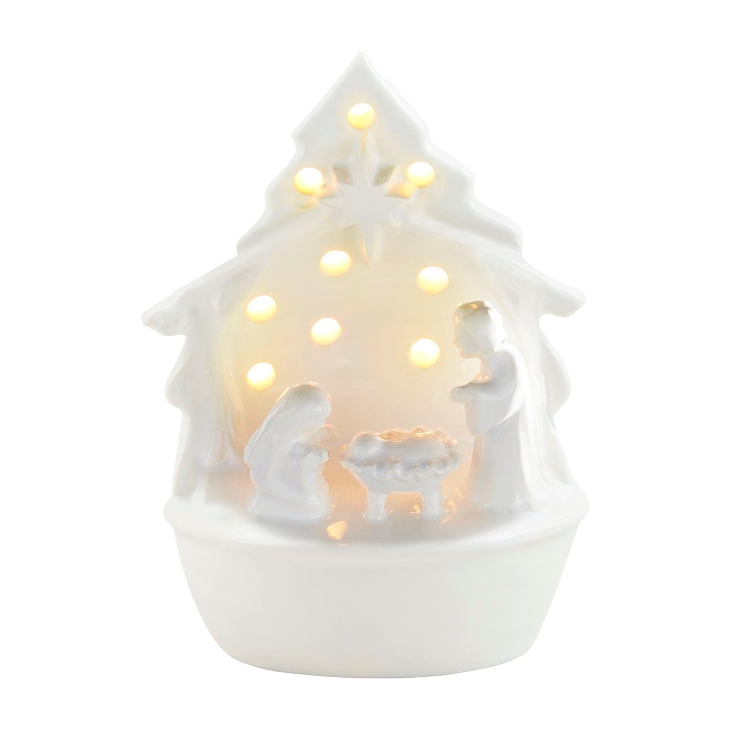Light-Up Nativity Sitter