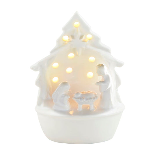 Light-Up Nativity Sitter