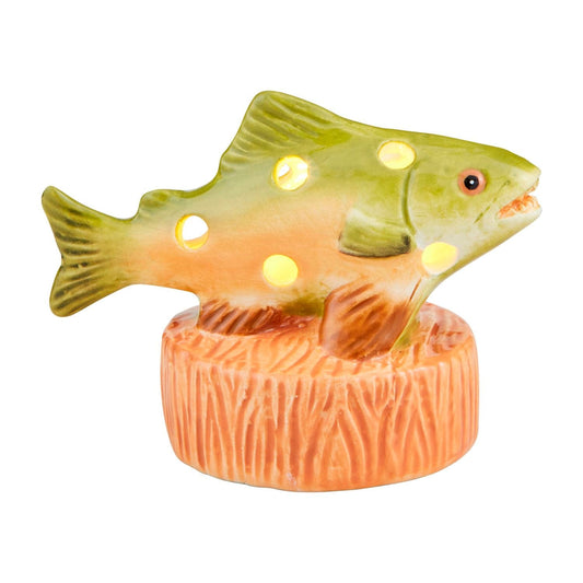 Trout Fish Light-Up Sitter