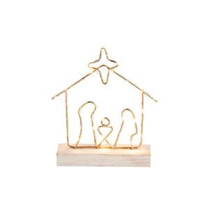 Light-Up Wire Nativity Sitter