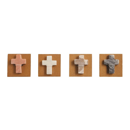 Marble Pocket Cross