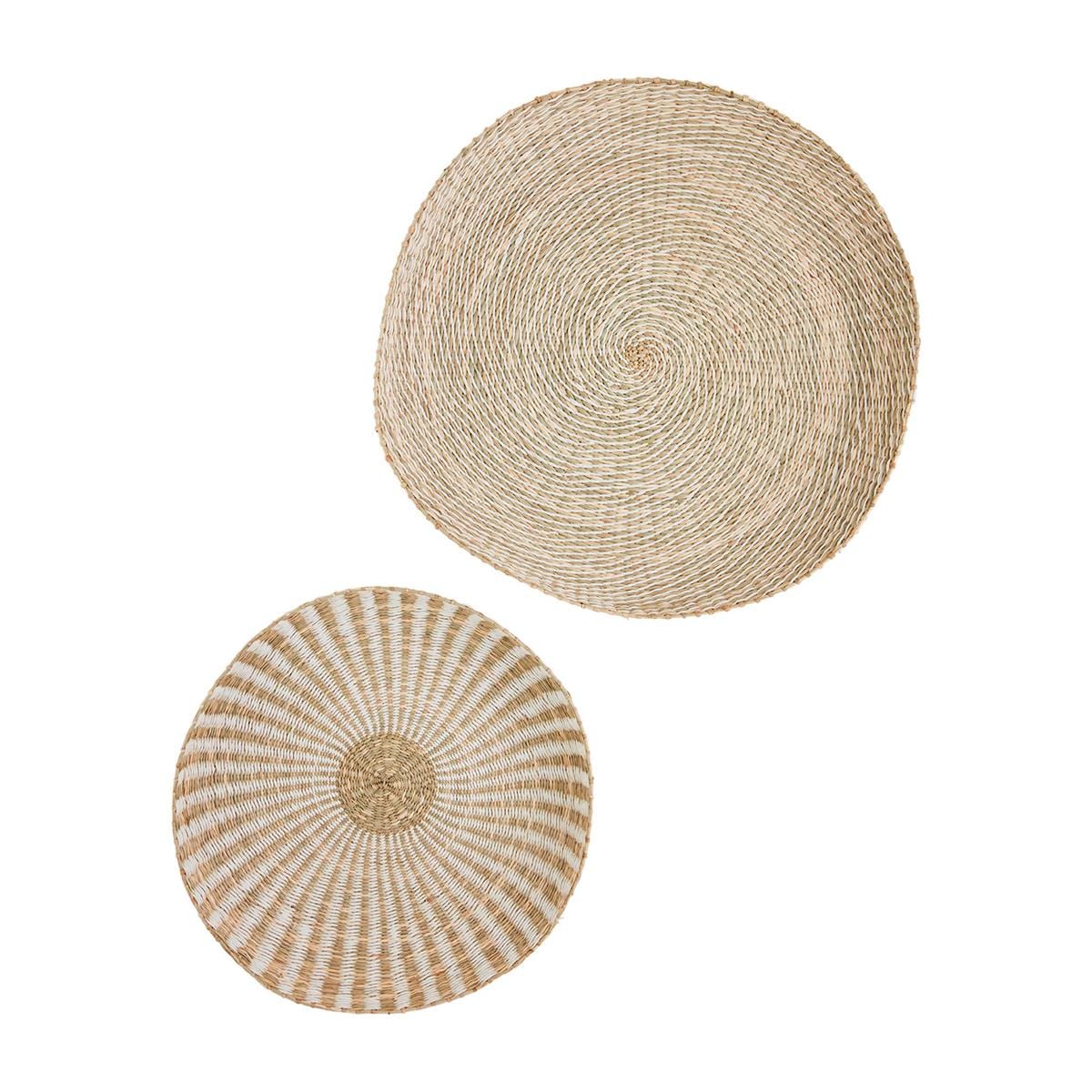 Large Neutral Wall Basket Set