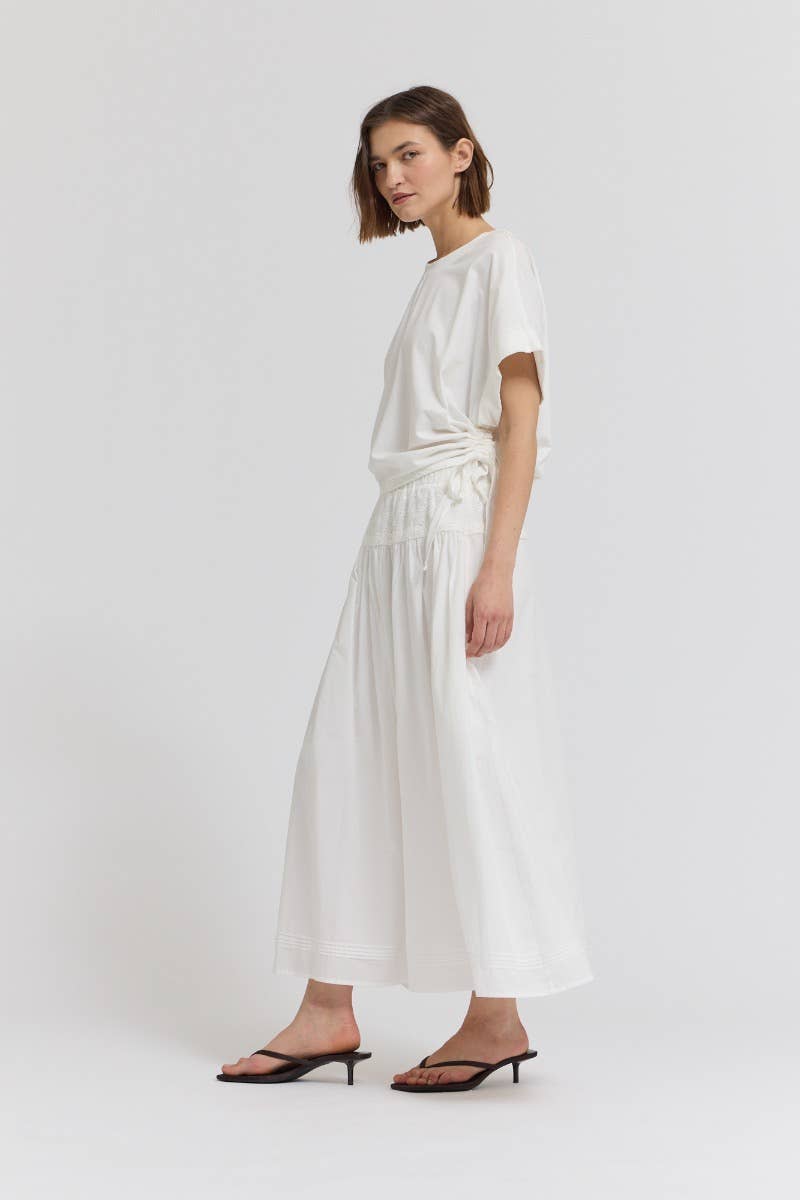 41628 - SIDE SCRUNCH TEE