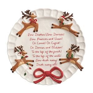 Christmas Reindeer Serving Platter