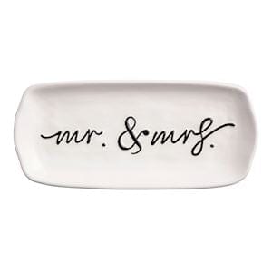 Mr. & Mrs. Everything Dish Wedding Gift