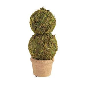 Single Moss Covered Topiary