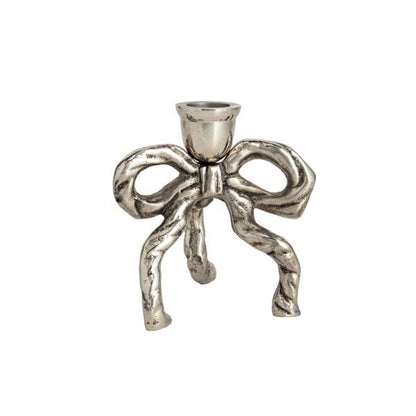 Bow Taper Candle Holder - 2 Sizes Available