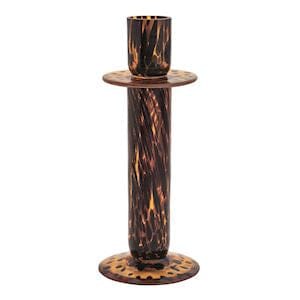 Tortoise Glass Candlestick (3 sizes)