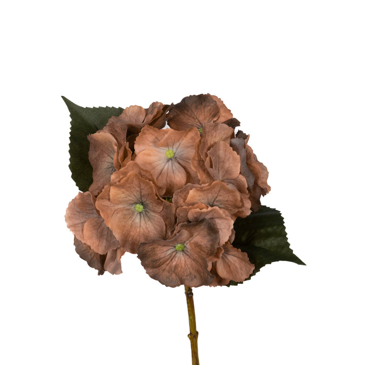 Real Touch Hydrangea - 14 Inch - Gold Honey