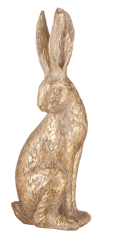 12.25" Gold Leaf Rabbit (2 styles available)