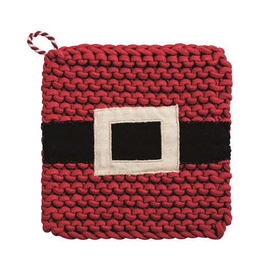 SANTA BELT XMAS POTHOLDER
