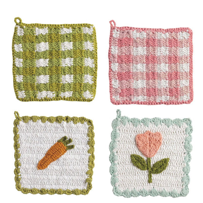 Spring Pot Holders - 4 Designs Available