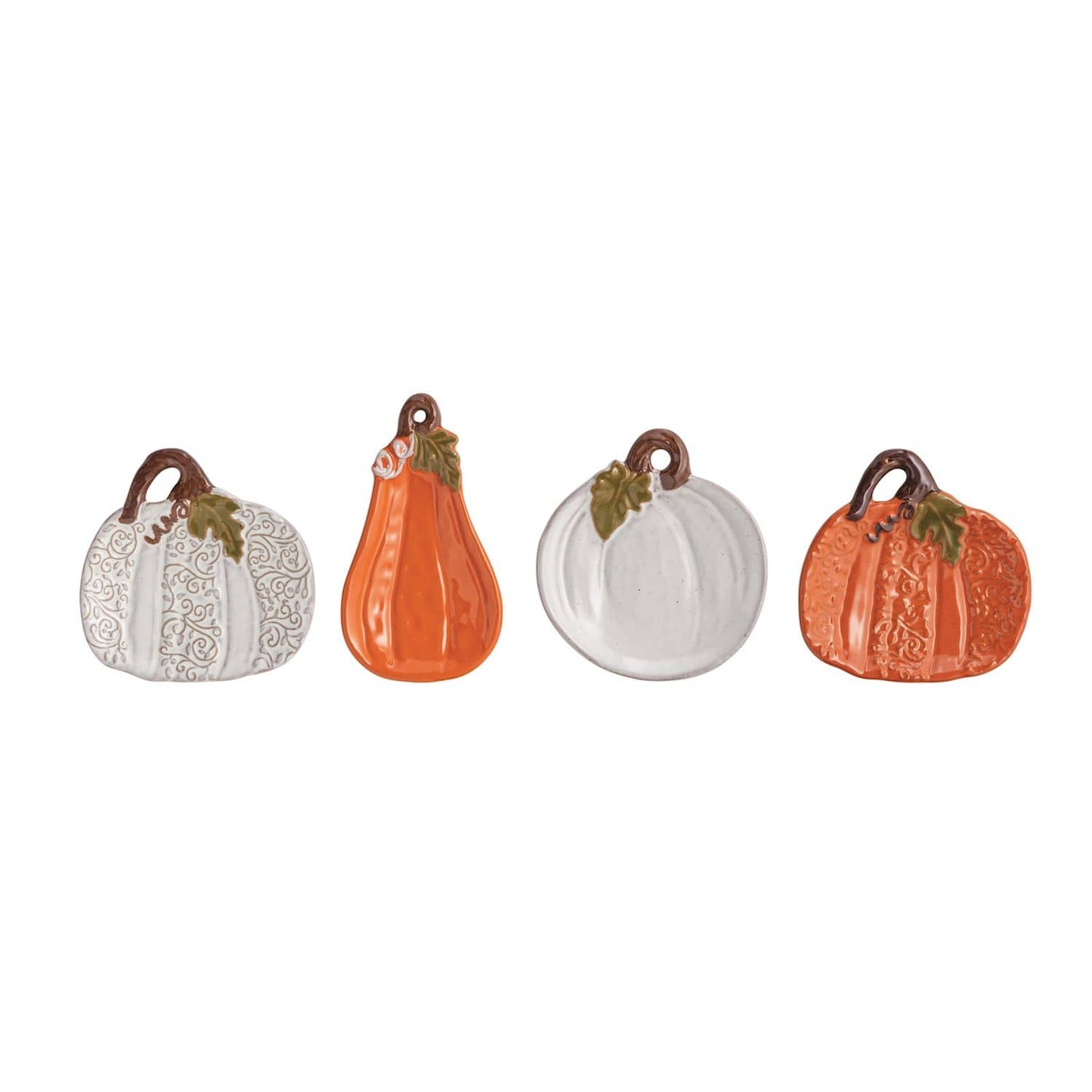 Pumpkin & Gourd Tidbit Plate - 4 Styles