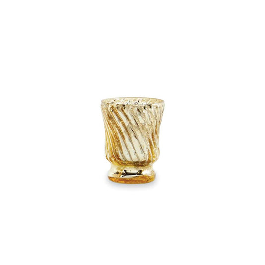 Gold With Lines Mercury Votive