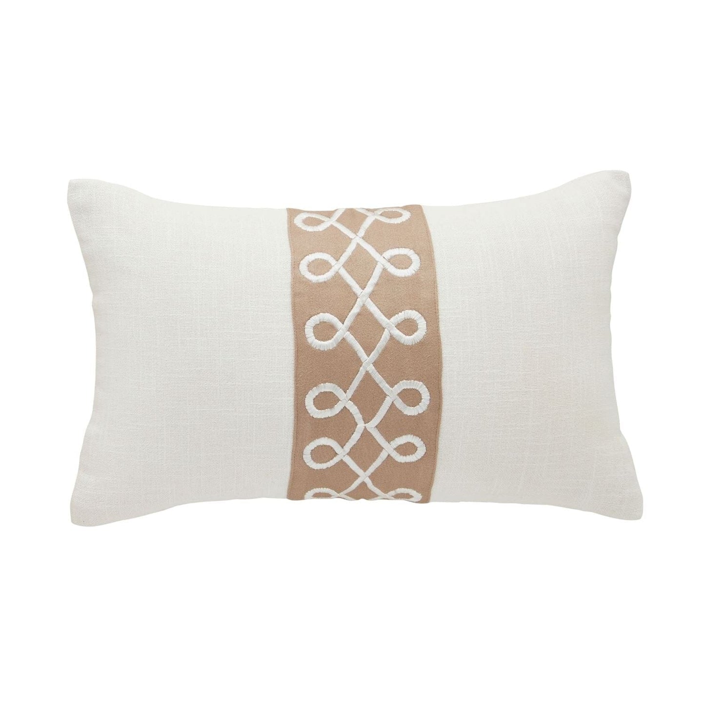 Lumbar Classic Fab Trim Pillow