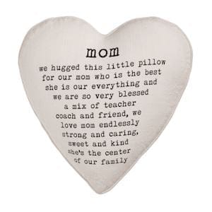 Mom Heart Pillow