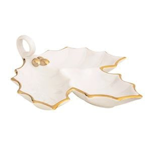 Holly Leaf Triple Tidbit