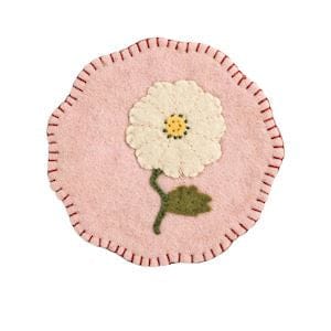 Floral Felt Trivet - 3 Colors Available