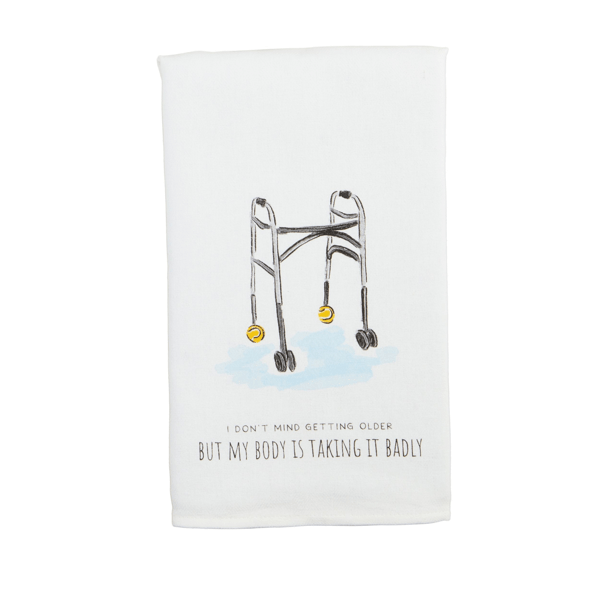 Body Funny Birthday Towel