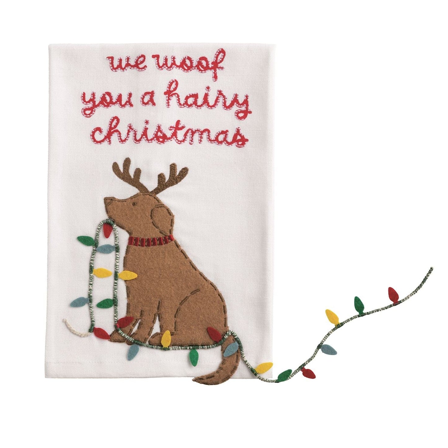 Cheerful Holiday Pet Towel