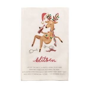 Reindeer Poem Christmas Towel - 8 Designs