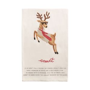 Reindeer Poem Christmas Towel - 8 Designs