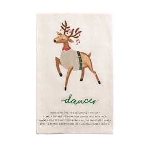 Reindeer Poem Christmas Towel - 8 Designs