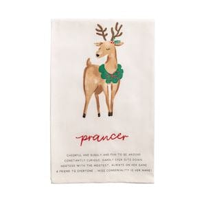Reindeer Poem Christmas Towel - 8 Designs